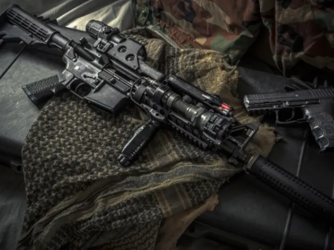 rifle